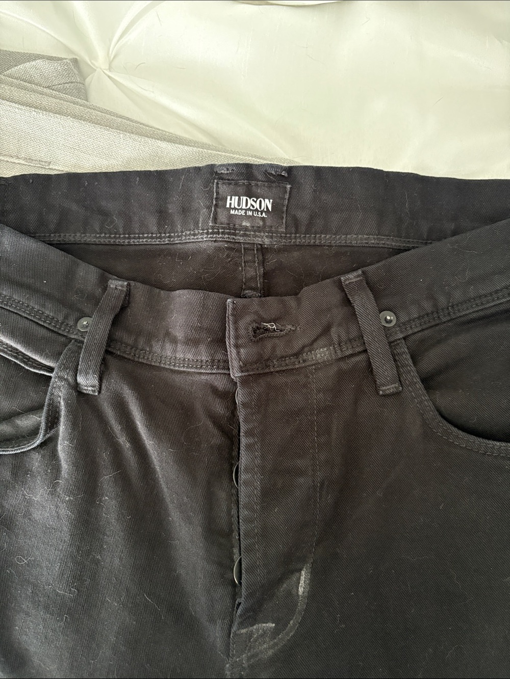 Hudson Jeans Men's Black Slim Jeans